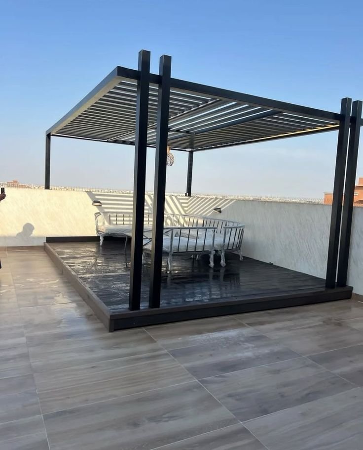 تنفيذ مقاولات المظلات والسواتر والبرجولات والديكورات الخارجية في حي ولي العهد بمكة